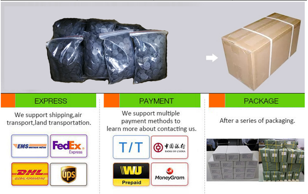 PPS rfid tag package and shipping 