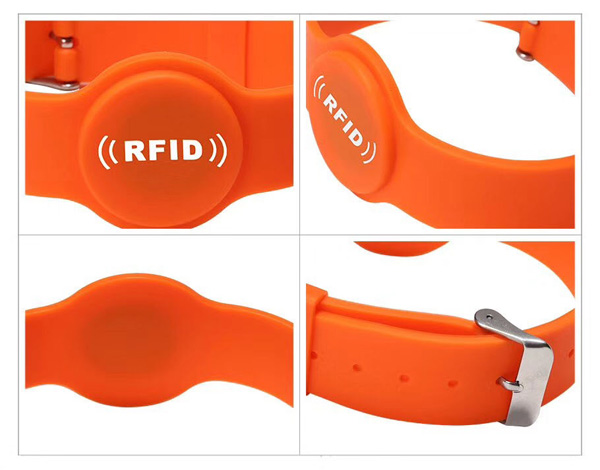 13.56Mhz Rfid Silicone Bracelet Ultralight EV1