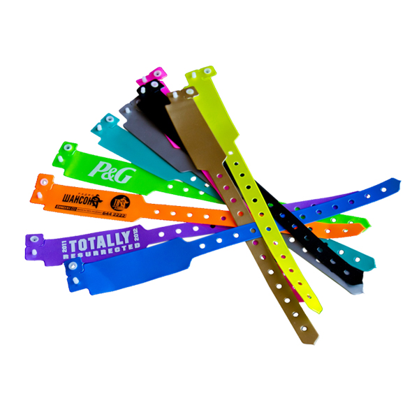 Disposable Iso15693 Rfid Vinyl Bracelet 