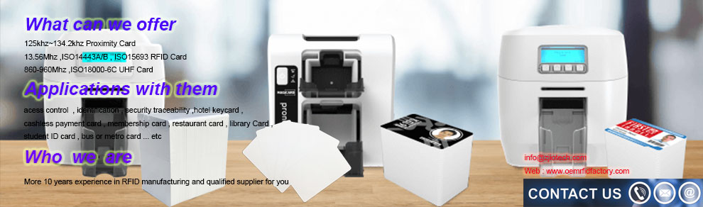 ZhiJie IOT Rfid Blank Card Manufacture 