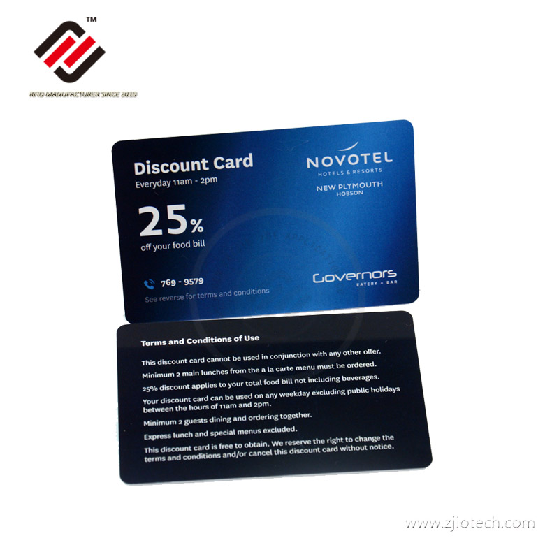 Custom Printed CR80 UHF RFID PVC Cards