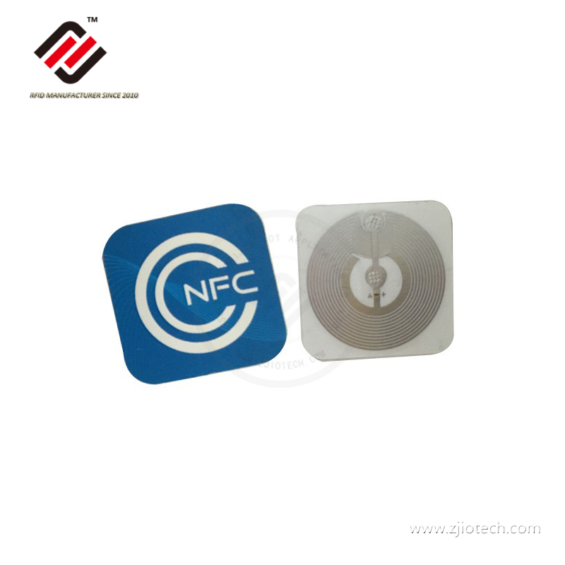 Printed Paper HF 13.56MHz NTAG213 NFC Sticker Label 