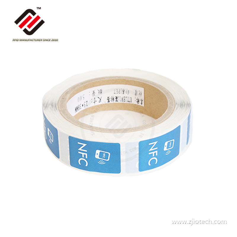 13.56MHz ISO14443A HF Paper RFID Sticker 