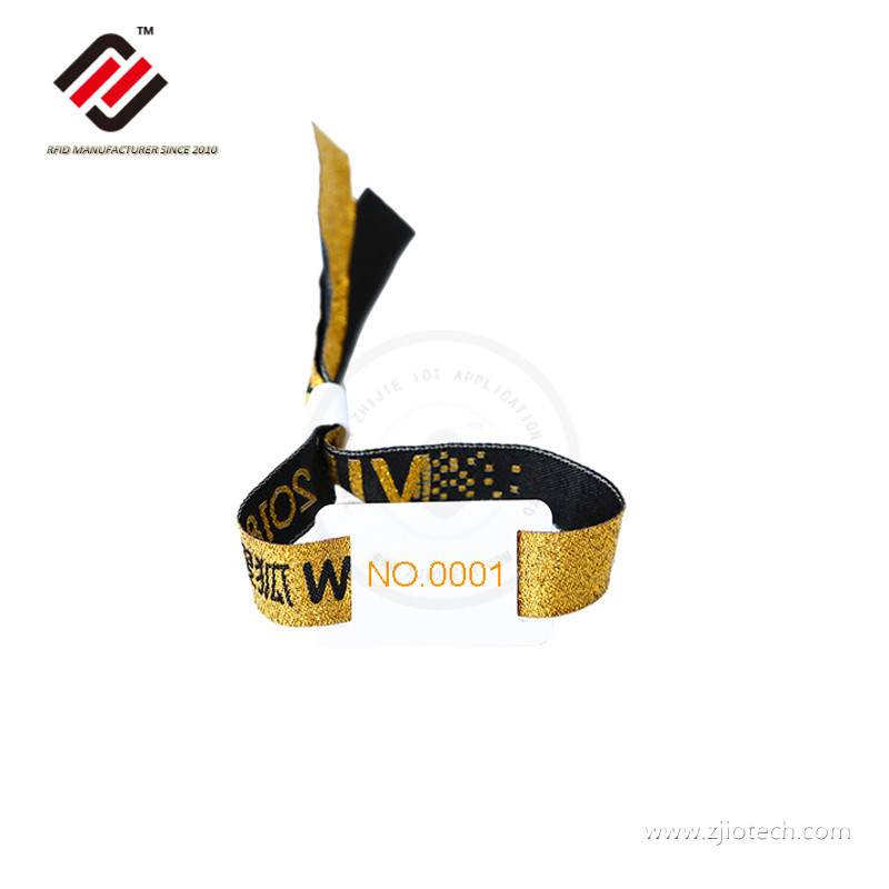 Printed 125KHz Read Only Access Control RFID Woven Bracelet