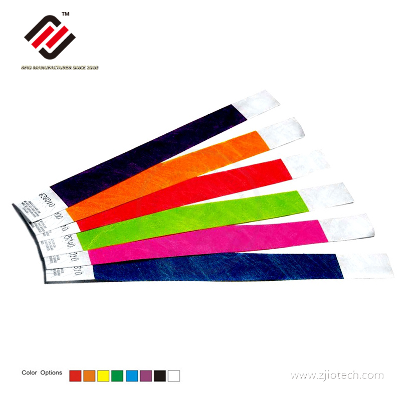 Disposable Event N213 NFC Tyvek Paper Wristbands