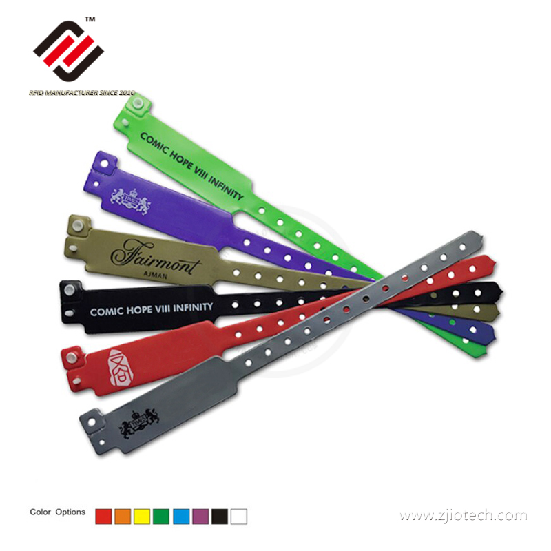 ISO18000 6C Softer PVC UHF RFID Bracelet