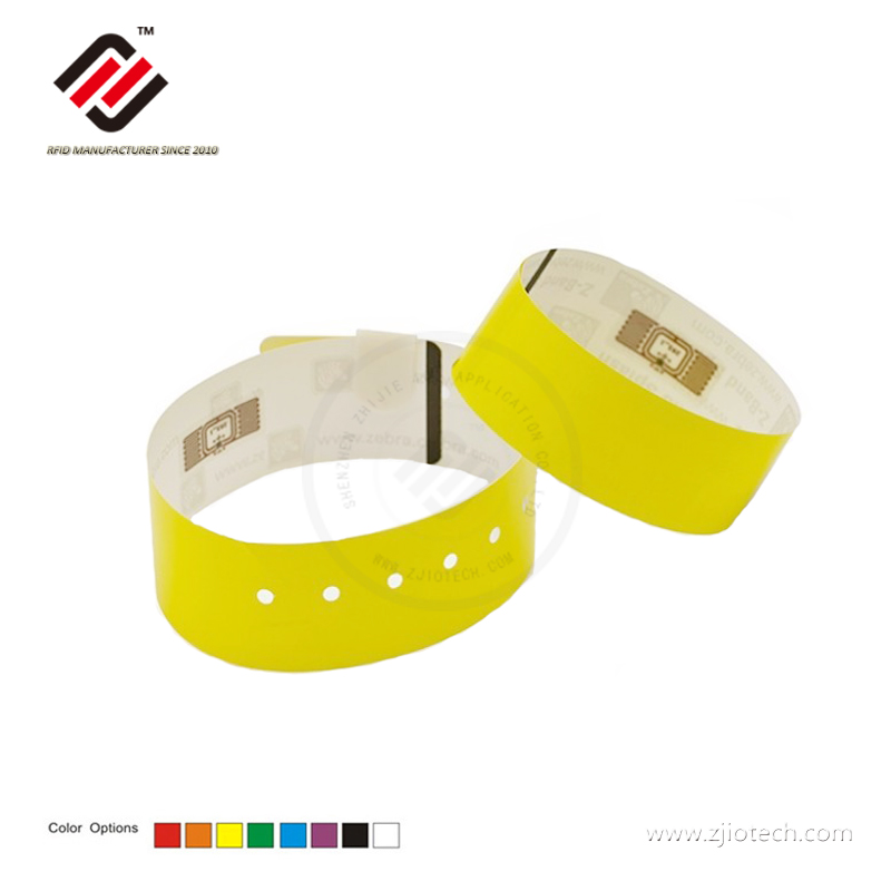 Music Festival Event Synthetic Paper N215 NFC Wristband 