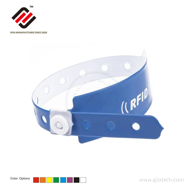 I Code Slix ISO15693 RFID Vinyl Healthcare Wristband 