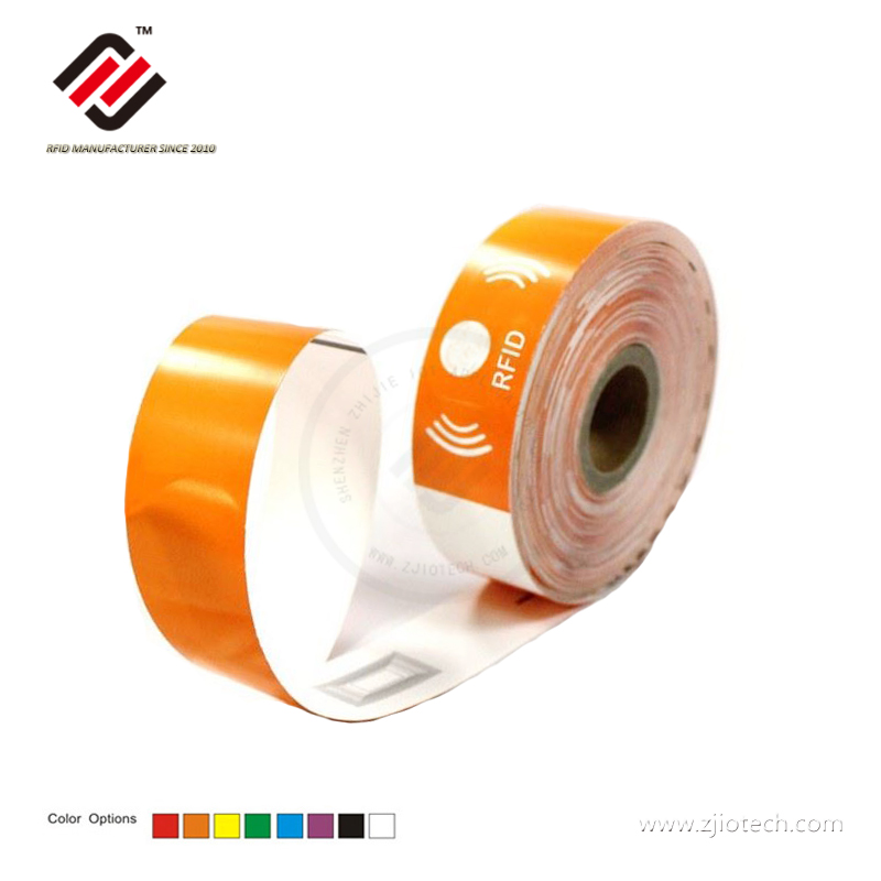 Ultralight EV1 Disposable Synthetic Paper Water Proof RFID Bracelet