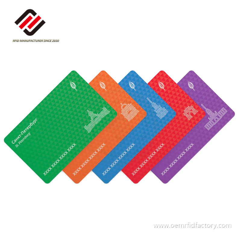 Full Color Printing Ultralight EV1 13.56Mhz RFID Cards 
