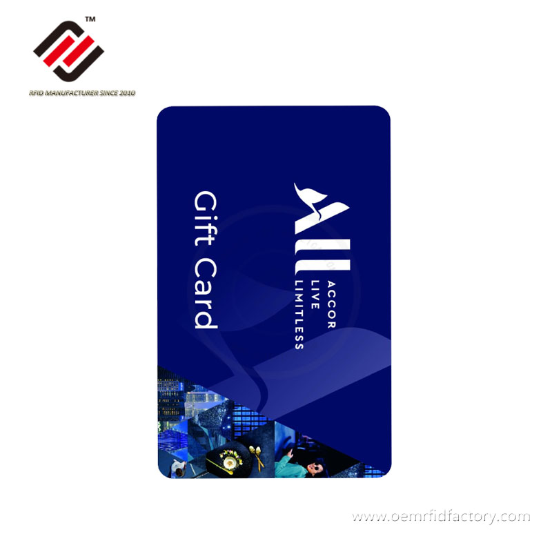 Custom Printing Accor Hotel RFID Key Card