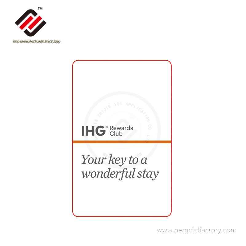HIG Rewards Club Card by HIG Hotel Key Card 