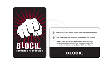 How do RFID blocking cards work?